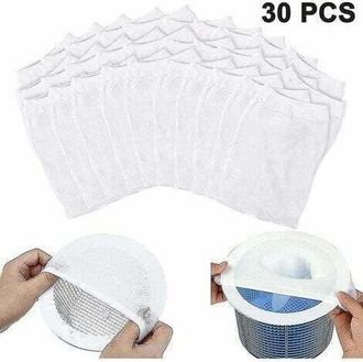 OEM Vurahome - Piscine Filtre Skimmer,30pcs Chaussettes De Skimmer De Piscine,pool Skimmer Socks,pour Attraper Les Feuilles DArbre Piscine Prot&eacute;gez La Pis