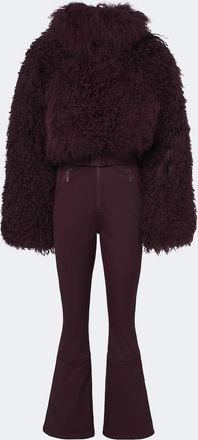Cordova Nozawa belted shearling ski suit
