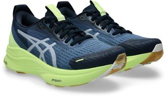 Asics Laufschuh ASICS GEL-KAYANO 32 LITE-SHOW, Damen, Gr. 37,5, lite, show, lucid gelb, Textil, Schuhe Laufschuh, f&uuml;r mehr Stabilit&auml;t; mit reflektierenden E