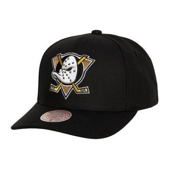Mitchell & Ness Mens Mitchell & Ness Black Anaheim Ducks Team Ground Pro Adjustable Hat at Nordstrom, Size One Size Oz