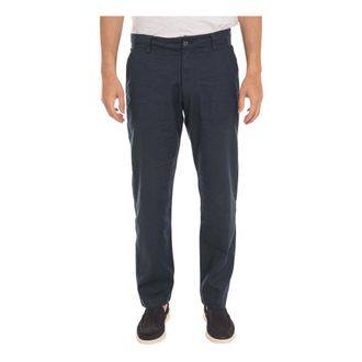 HUGO BOSS Broeken, Heren, Blauw, W32, Polyester, Sanderson-L-3 Broek