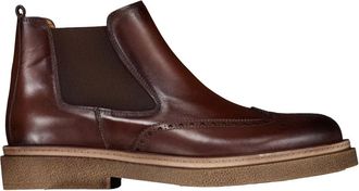 Melik Shoes Hercules Chelsea Boots - Heren - Chelseaboots - Bruin - 44 EU - Schoenen