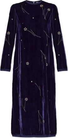 Forte_Forte My Dress - Dames - Casual kleedjes - Blauw - XS - Kleedjes