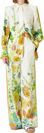 Alemais Constance Pants In Cream