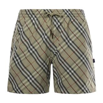 Burberry Casual Shorts, male, Green, Size: 2XL Casual Shorts