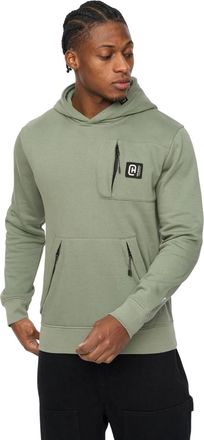 Crosshatch Heren Portville Hoodie (Olijf)