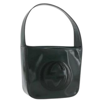 Gucci Pre-owned Handbags, female, Green, Size: ONE SIZE Pre-owned Vintage Hand Bag