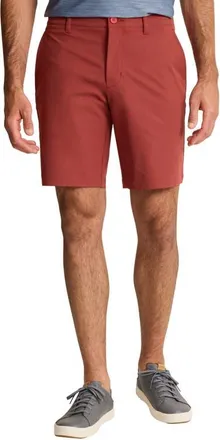 Tommy Bahama Barbados Pro 9-Inch Flat Front IslandZone Shorts in Red Apple at Nordstrom, Size 34