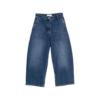 STUDIO NICHOLSON Washed Wide-leg Denim Jeans