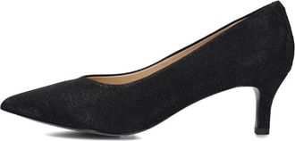 Peter Kaiser Elegante zwarte pumps voor herfst/winter - Dames - Pumps - Zwart - 38 EU - Wol - Schoenen