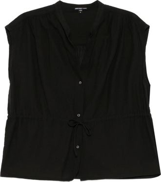 James Perse sleeveless shirt - Black