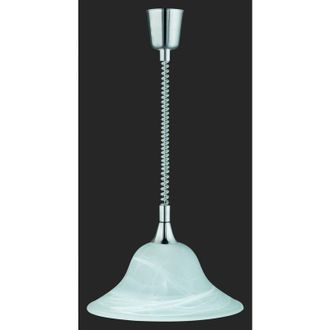 Trio Leuchten Trio Lighting - L&aacute;mpara De Suspensi&oacute;n Viola 60w Attacco E27 Color Blanco Cepillado 301700107