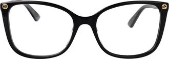 Gucci Glasses, female, Black, Size: 53 MM Optical Glasses