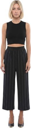 Stella McCartney Black Relaxed Pleated Pants
