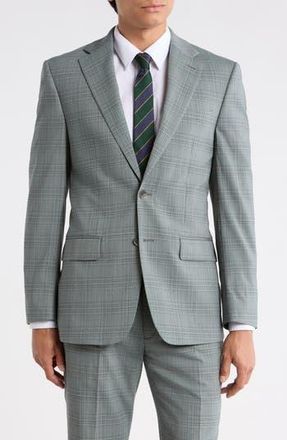 Calvin Klein Two-Button Sport Coat in Green at Nordstrom Rack, Size 46 Regular