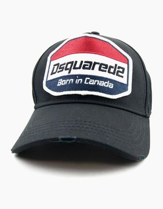 Dsquared2 Mens Dsquared2 Born In Canada Cap Black - Size: OS
