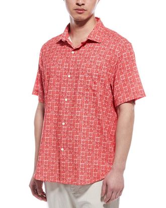 Tommy Bahama Bahama Coast Cozumel Tiles Shirt