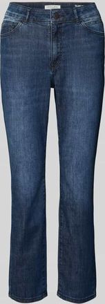 Christian Berg Culotte im 5-Pocket-Design in Marine Melange, Gr&ouml;&szlig;e 38/28