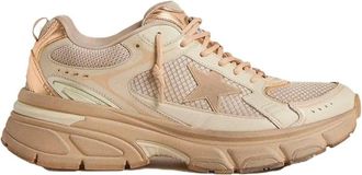 Golden Goose Veters Ster Mesh Sneakers - Heren - Sneakers - Beige - 41 EU - Schoenen