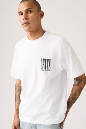 Levi's Graphic Vintage Fit Tee - Hombre - 2XL - Blanco / White +