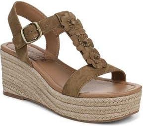 Blowfish Annika 2 Platform Wedge Sandal in Dark Sand Faux Suede at Nordstrom Rack, Size 7.5