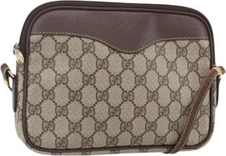 Gucci Pre-owned Cross Body Bag - Dames - Vintage Schoudertas - Beige - ONE Size - Vintage