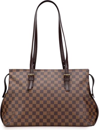Louis Vuitton Pre-owned Womens Hampstead Pm Tote - Brown Textile - One Size