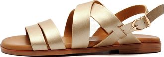 Divaz Sienna Womens Gladiator & Strappy Sandals Gold 8 UK
