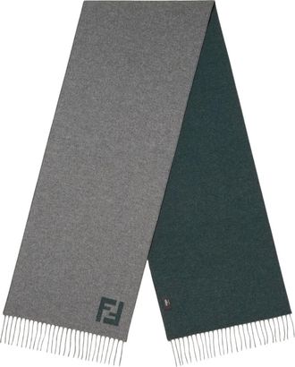 Fendi Heren, Accessoires, Grijs, Maat: ONE Size Wol