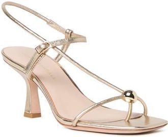 Loeffler Randall Triana Slingback Sandal in Champagne at Nordstrom, Size 10.5