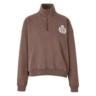 Sporty & Rich Logo-embroidered Sweatshirt
