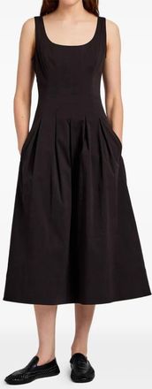 Proenza Schouler Shelby Midi Dress In Black
