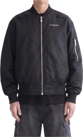 44 Label Group Security Bomber - Heren - Bomber jackets - Zwart - L - Nylon - Jassen