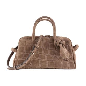 Jacquemus Bolso Le Petit Turismo Croco - Bags - Mujer - Marr&oacute;n - ONE SIZE