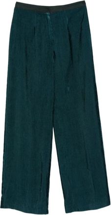 Forte_Forte My Pants - Dames - Wijde Broeken - Blauw - M - Broeken