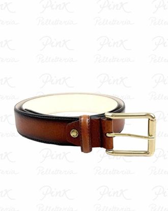 The Bridge Brunelleschi Cintura - Heren - Riemen - Bruin - 110 CM - Accessoires