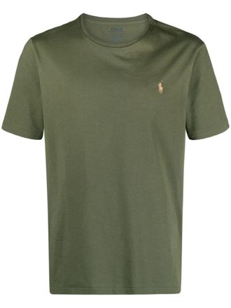 Polo Ralph Lauren Polo Pony-embroidered cotton T-shirt - Green