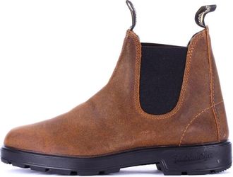 Blundstone Logo Chelsea Boots - Heren - Chelseaboots - Bruin - 45 EU - Su&egrave;de - Schoenen