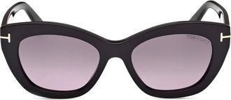 Tom Ford Eyewear Occhiali da sole cat-eye - Nero