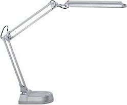 Maul L&aacute;mpara De Sobremesa Metal / Ku.silver H.max.450mm Con Soporte Con Led