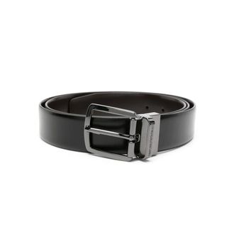 Emporio Armani Heren, Accessoires, Zwart, Maat: ONE Size Leer