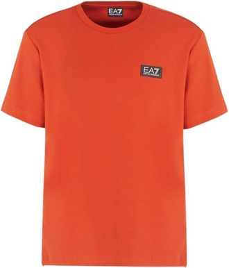 Emporio Armani T-Shirts - Heren - T-shirts - Oranje - 3XL - Tops