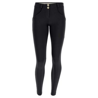 Freddy Leggings FREDDY Leggings WRUP2RC005REC, Damen, Gr. XXL, EURO, schwarz, Obermaterial: 77% Polyamid PA. 23% Elasthan EL., Hosen Leggings