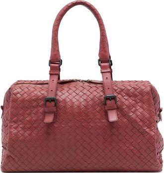 Bottega Veneta Pre-owned Bottega Veneta Nappa Intrecciato Boston Bag Ladies 7EE0P112VLSXVE7K
