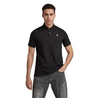 G-Star Tops, Heren, Zwart, XL, Polo m/c oog