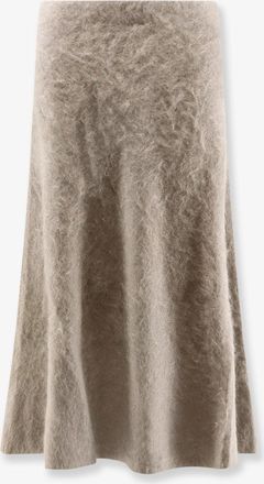 Nude Gonna Midi in cashmere - NUDE - gender_Woman