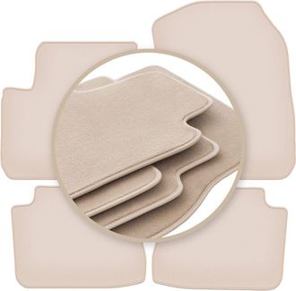 OEM Alfombrillas Premium Beige Para: Peugeot E-208 Ii Hatchback 2019