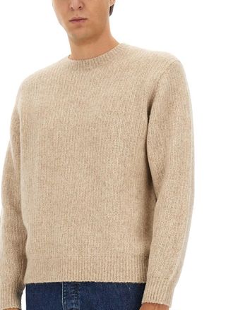 Sunflower Yak-Alpaca Blend Sweater - Beige