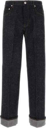 Burberry Indigo Jeans - Heren - Straight fit broeken - Blauw - W33 - Katoen - Broeken