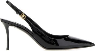 Dolce & Gabbana Black Leather Pumps